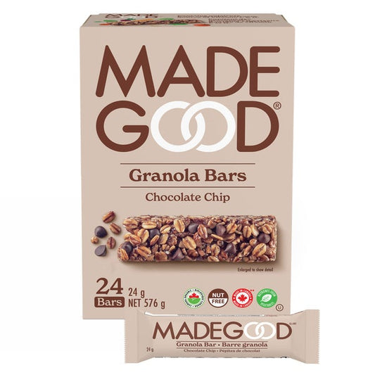 MadeGood Chocolate Chip Granola Bar