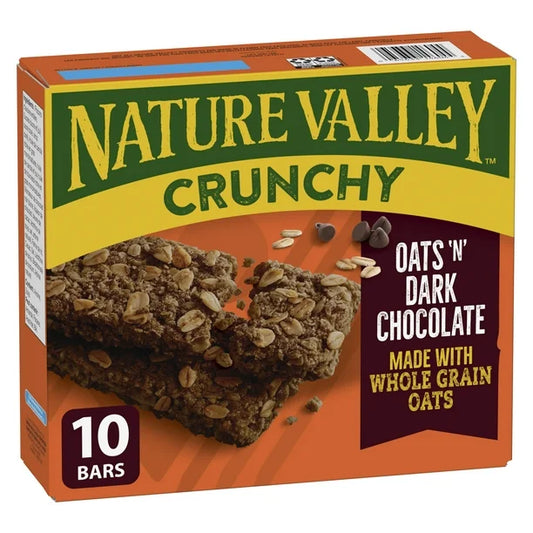 Nature Valley Crunchy Granola Bars, Oats & Dark Chocolate