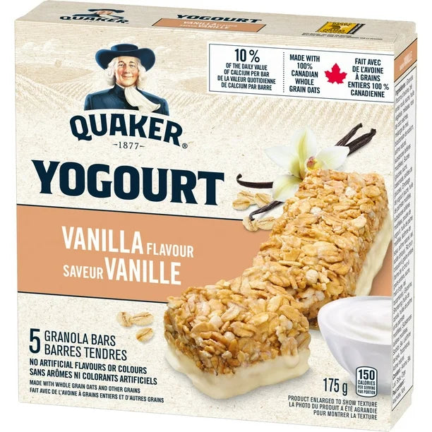 Quaker Yogurt Vanilla Granola Bar