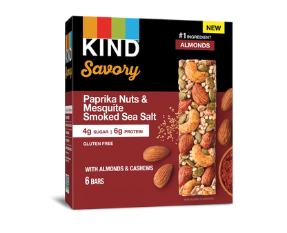 Kind Paprika Nuts & Mesquite Smoked Sea Salt