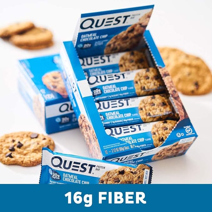 Quest Oatmeal Chocolate Chip Protein Bar