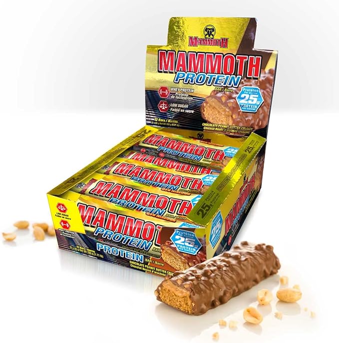 Mammoth Pindakaas Crunch Proteïnereep