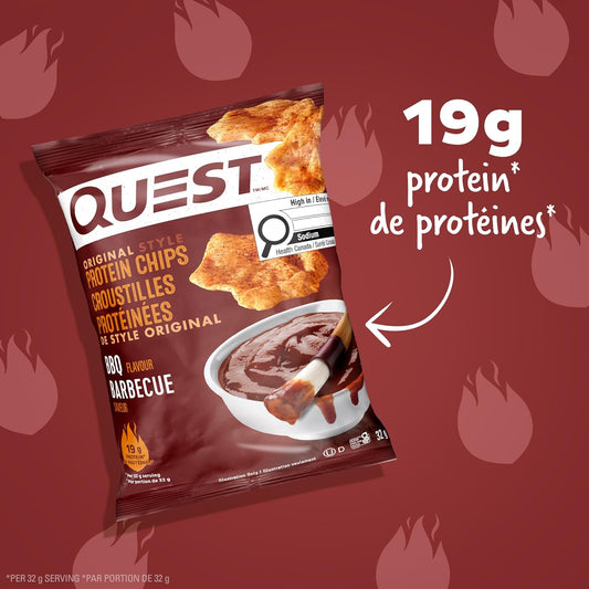 Quest BBQ Flavour Original Style Protein Chips