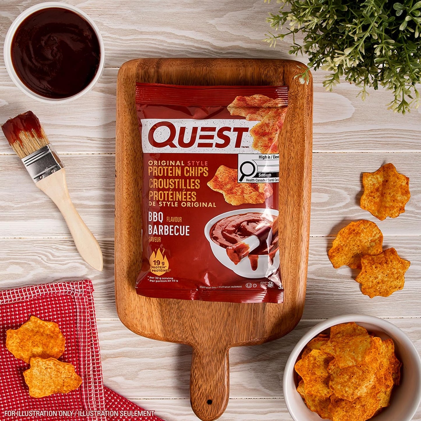 Quest BBQ Flavour Original Style Proteïnechips