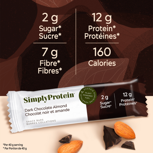 Simply Protein Dark Chocolate Almond