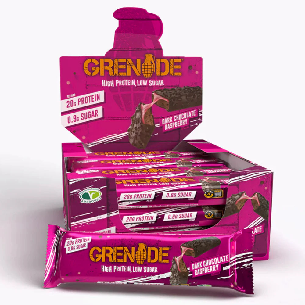 Grenade Dark Chocolate Raspberry