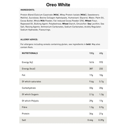 Granaat Oreo Witte Reep