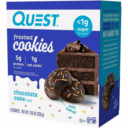 Quest Chocolate Cake Flavor Frosted Cookie