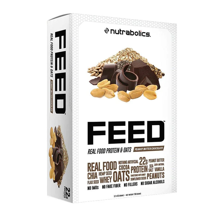 Nutrabolics Feed Bar, Peanut Butter Chocolate