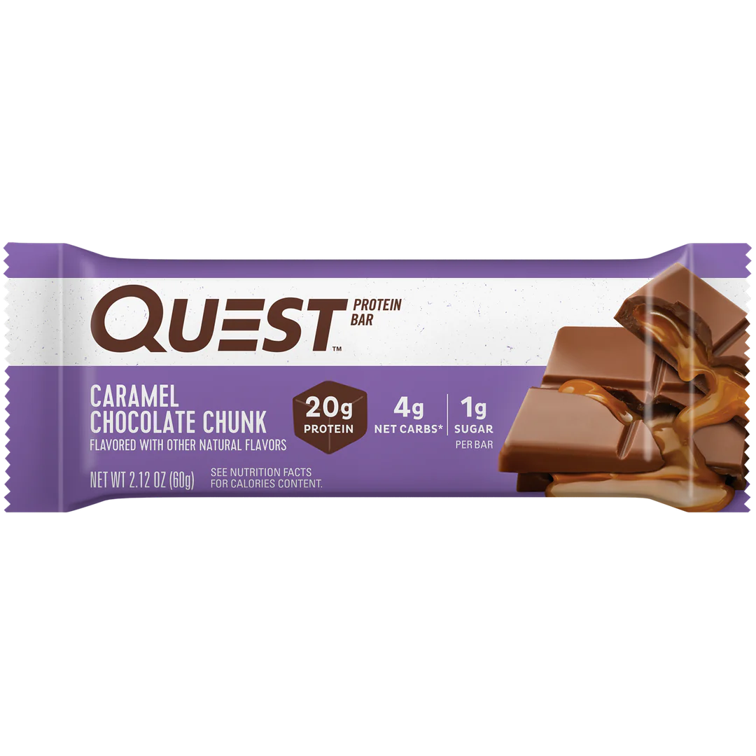 Quest Caramel Chocolade Chunk Proteïne Bar