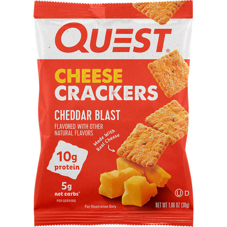 Quest Cheddar Blast Crackers